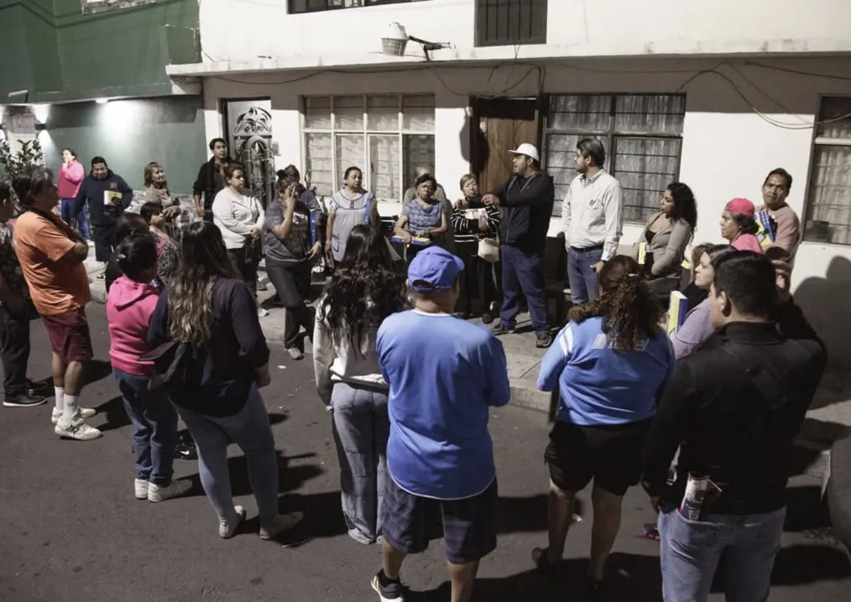 Recorrido en territorio en Gustavo A. Madero